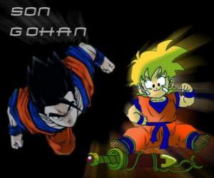 Dragon Ball  Gohan vs Goten: Qual dos filhos de Goku tem mais