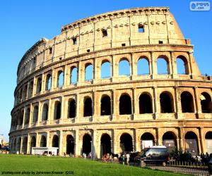 Jogo Puzzle Quebra Cabeça Coliseu Roma 500 Peças Itália - Colorido