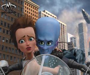 Jogos de Quebra cabeça da Megamente - Megamind para imprimir