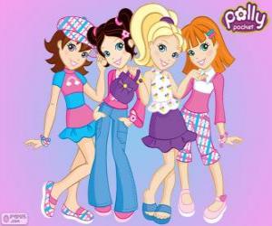 Jogos de Quebra cabeça da Polly Pocket para imprimir