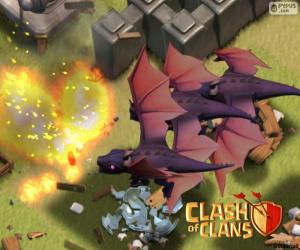 Quebra Cabeca De Dragoes 2 Clash Of Clans Para Imprimir