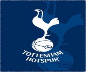 Quebra-cabeça de Escudo de Tottenham Hotspur F.C. para imprimir