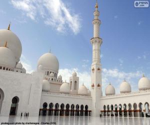 Puzle Mesquita Sheikh Zayed, Abu Dhabi