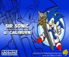 Sir Sonic, Sonic com a espada de um cavaleiro