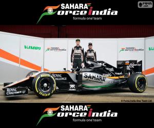 Puzle Sahara Force India F1 2016