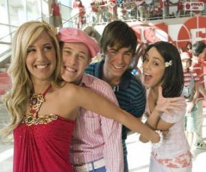 Quebra Cabeça Racha Cuca High School Musical 3 Disney