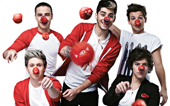 One Direction Red Nose Day puzzle