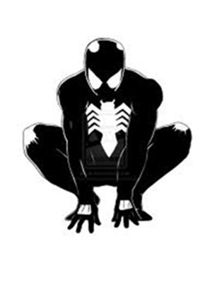 Homem Aranha Roupa Symbiote puzzle