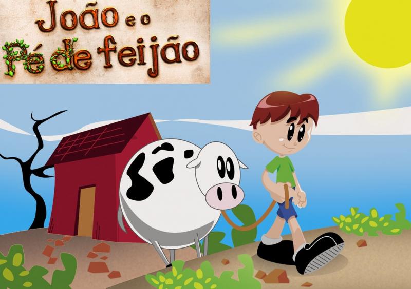 João e o Pé de Feijão - indo comprar os feijões puzzle