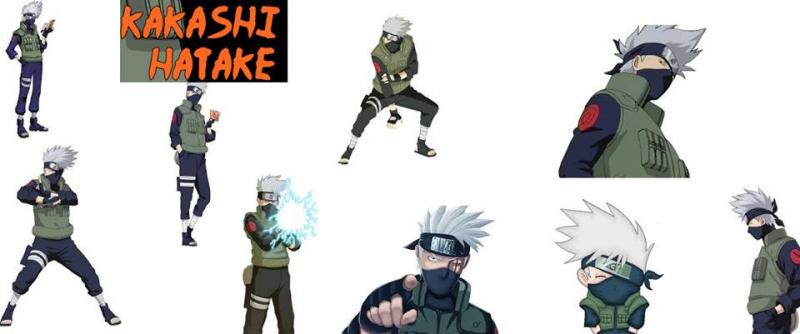 kakashi hatake , todos sabem que ele tmpa o olho dele por causa que ele e diferente , e fiz isso puzzle