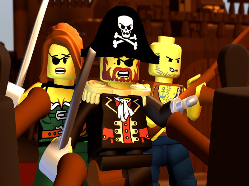 Lego Pirata puzzle