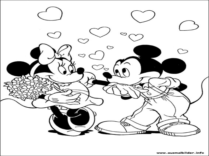 Mickey e Minnie Mouse puzzle