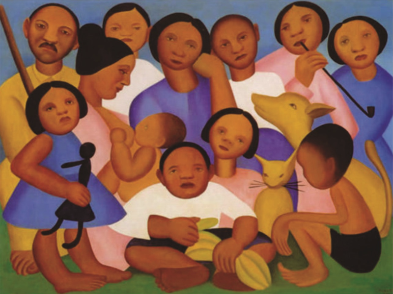 A família, Tarsila do Amaral puzzle