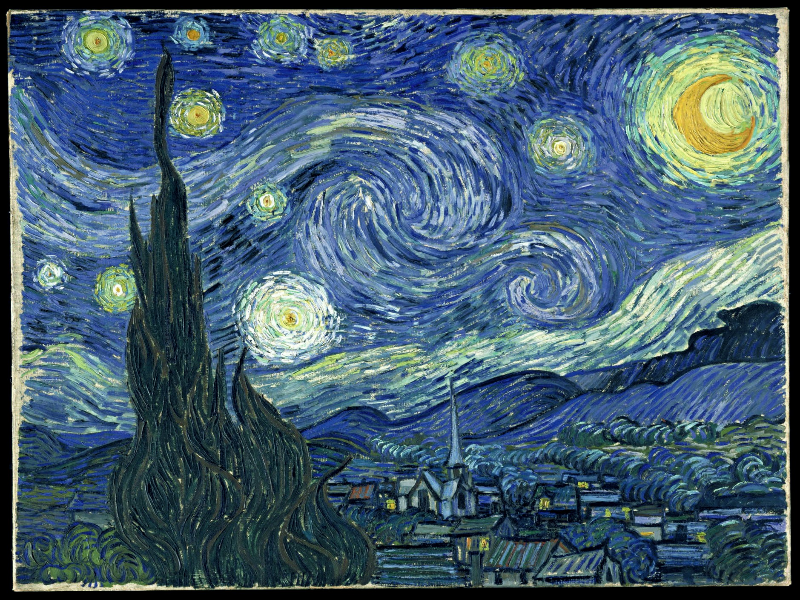 A Noite Estrelada - Vincent Van Gogh puzzle