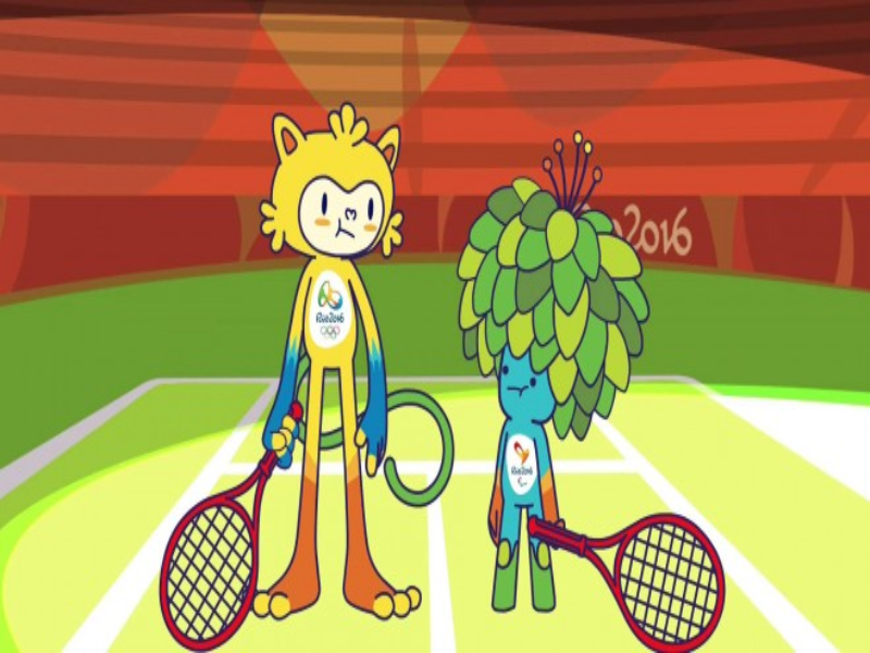 Olimpiadas 2016 - Tom e Vinicius Tenis puzzle