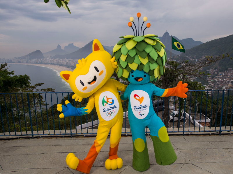 MASCOTES  DAS  OLIMPIADAS puzzle