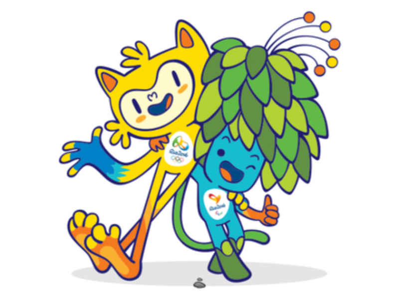 mascote olimpiadas 2016 puzzle