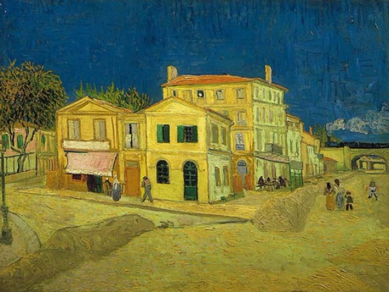 VAN GOGH - CASA AMARELA puzzle