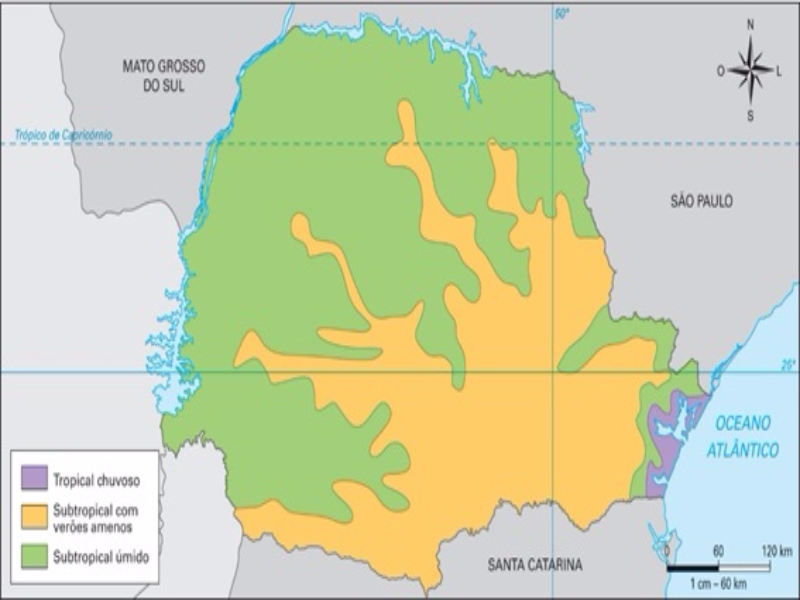 Mapa Clima Paraná puzzle