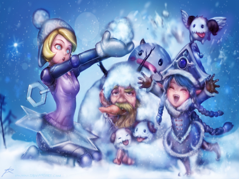 League of Legends, Lulu e Orianna Inverno Mágico puzzle