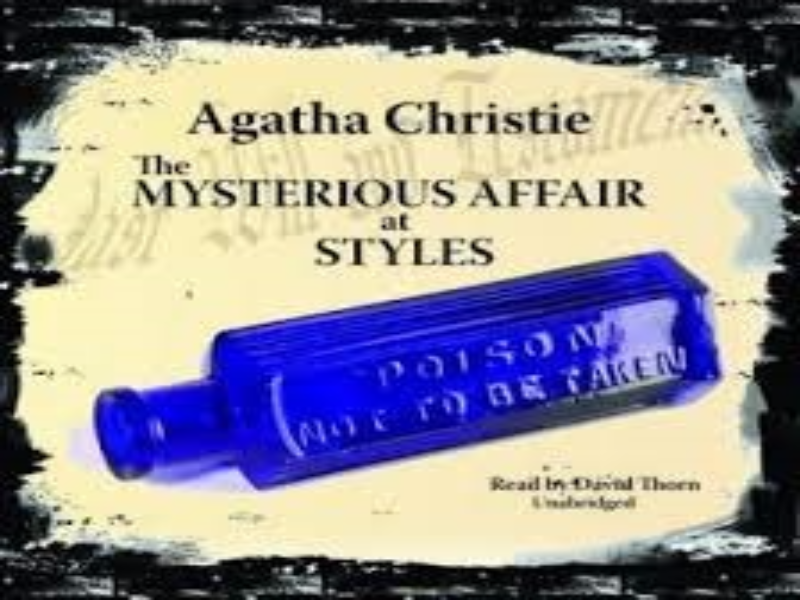 Agatha Christie  puzzle