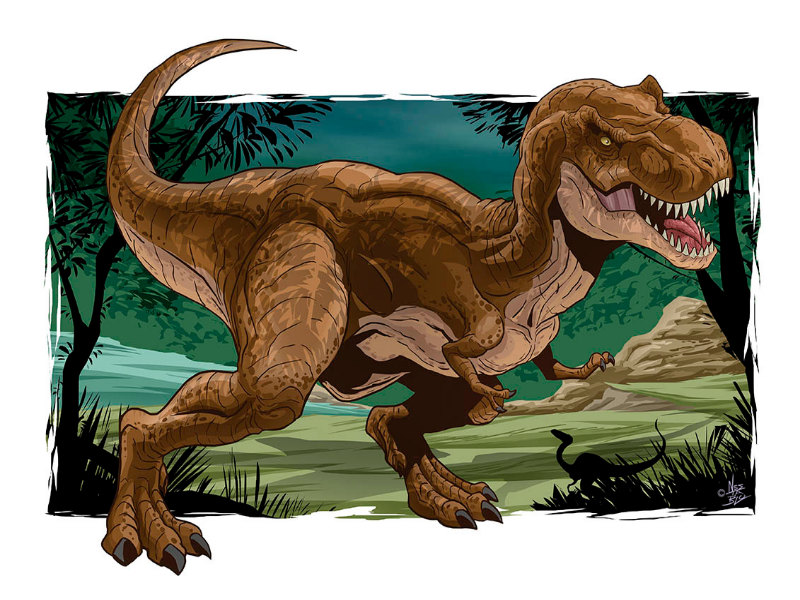 T-rex do Vitor puzzle