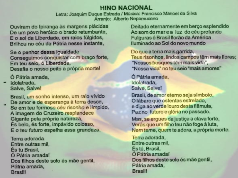 Hino Nacional Brasileiro puzzle