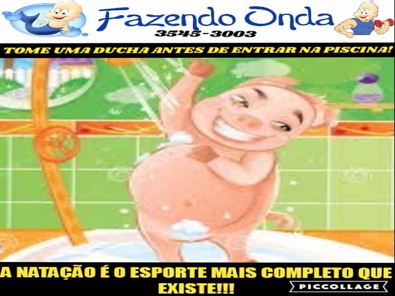 TOMAR DUCHA ANTES DE ENTRAR NA PISCINA puzzle