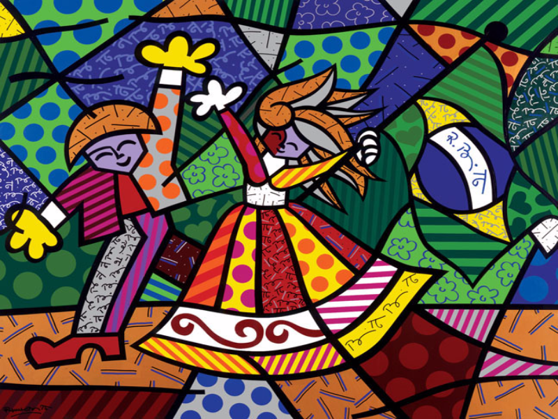 Arte Romero Britto puzzle