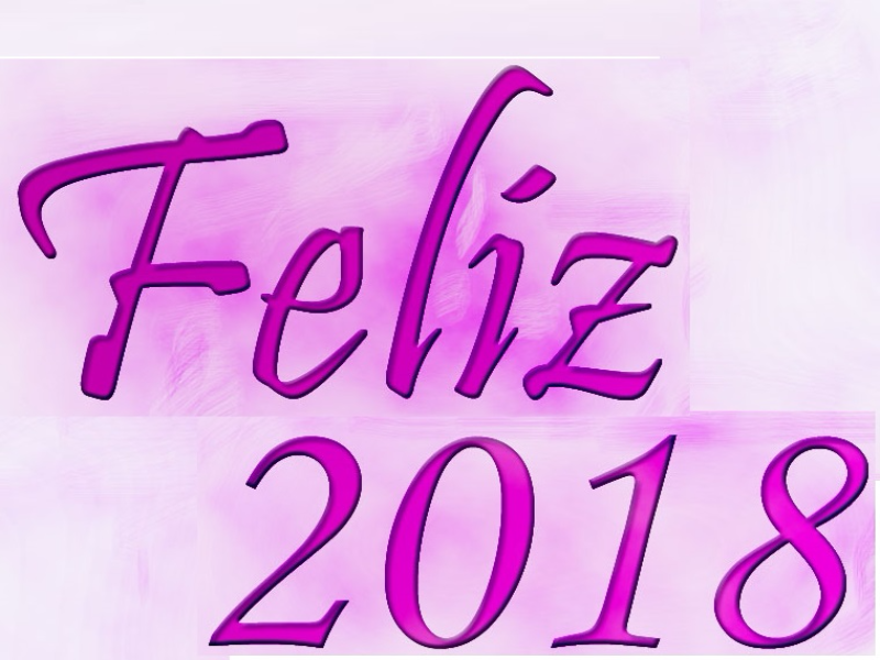 feliz 2018 puzzle