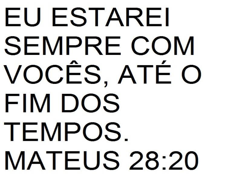 Mateus 28:20 puzzle