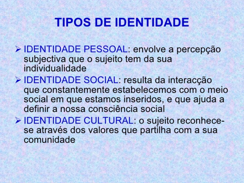 IDENTIDADE SOCIAL puzzle