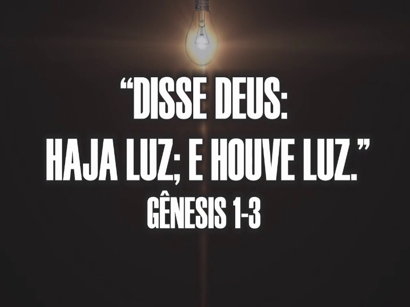 “E disse Deus: Haja luz. E houve luz.”. (Gênesis, 1:3) puzzle