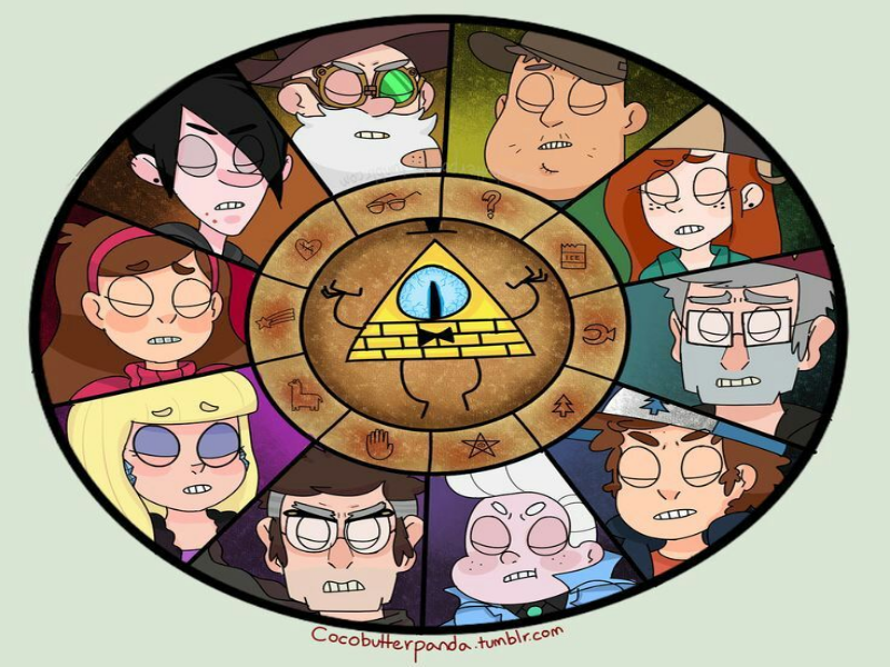 Gravity Falls: Um Verão de Mistérios puzzle