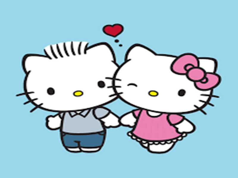 Hello Kitty e Daniel puzzle