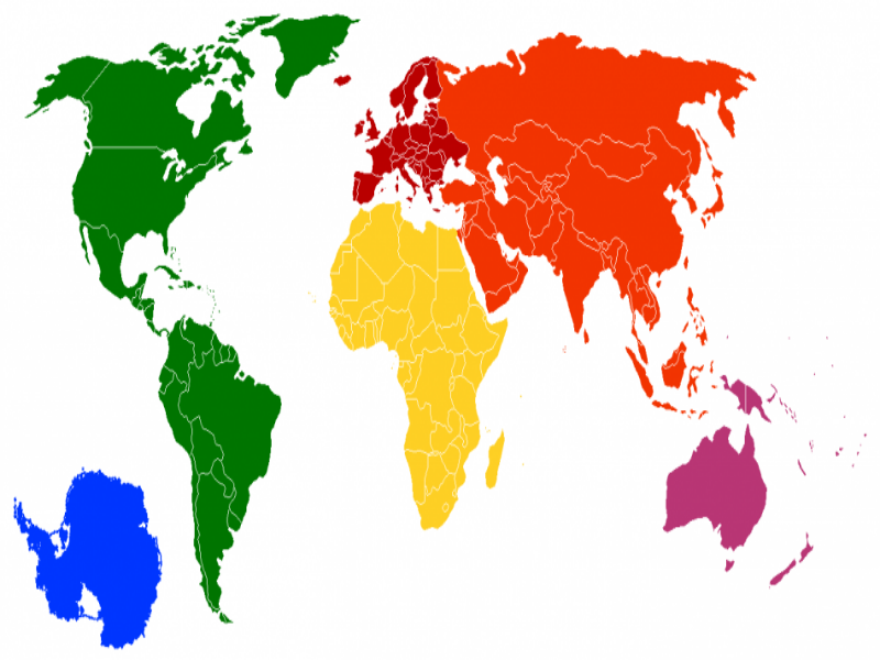 Quebra-cabeça Mapa Mundi puzzle