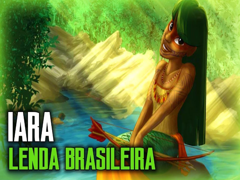 Indiazinha sereia Iara puzzle