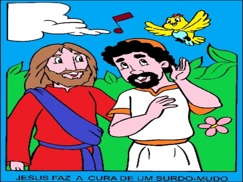 Jesus cura de surdo puzzle