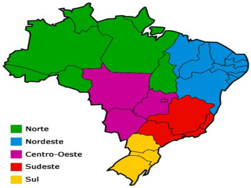 regiões do brasil puzzle