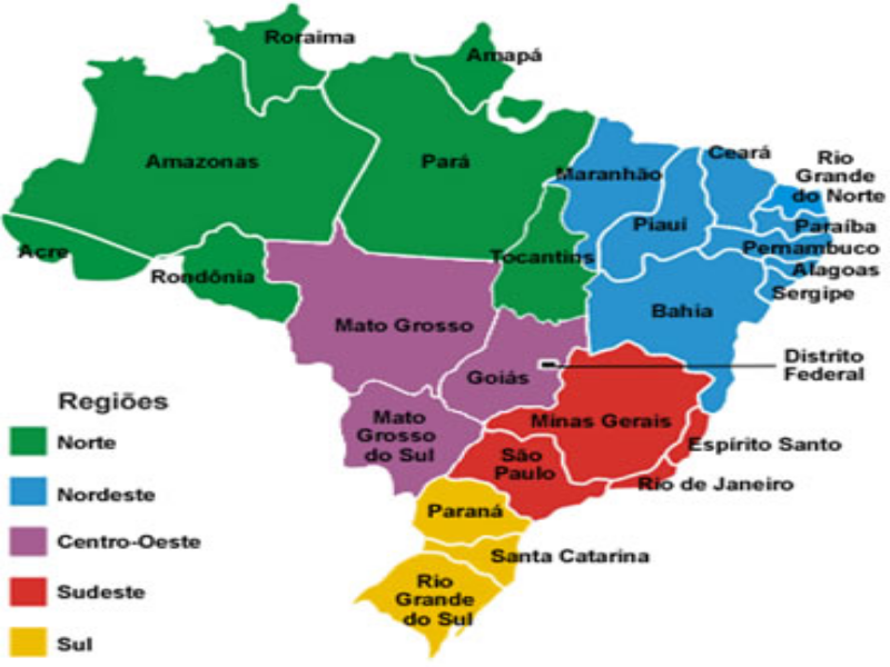 Estados Brasileiros puzzle