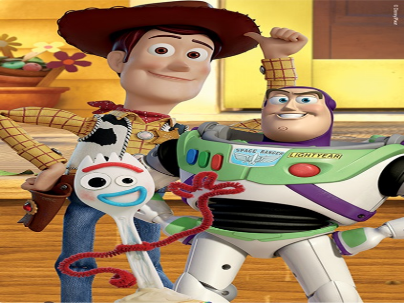 Toy Story 4 (Woody, Forky e Buzz) puzzle