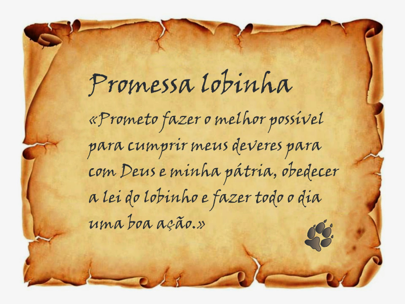 Promesa do Lobinho puzzle