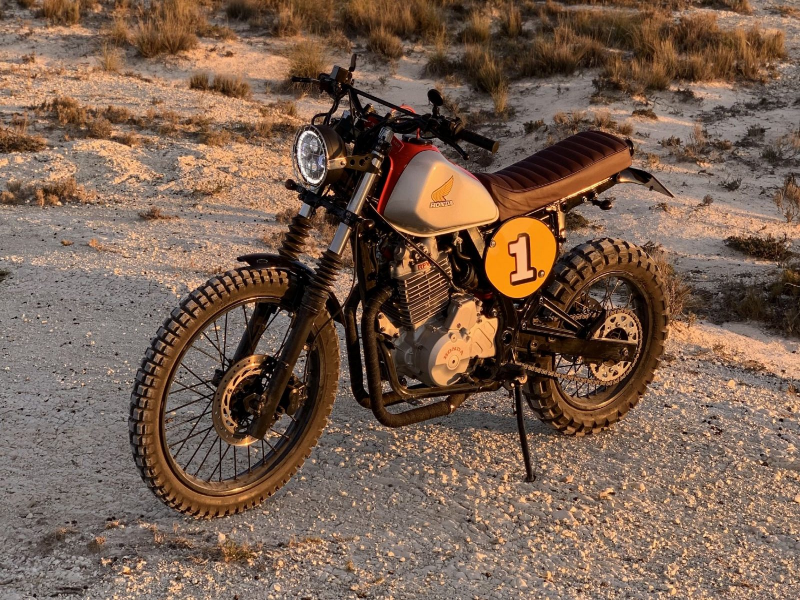 Honda Dominator Scrambler puzzle