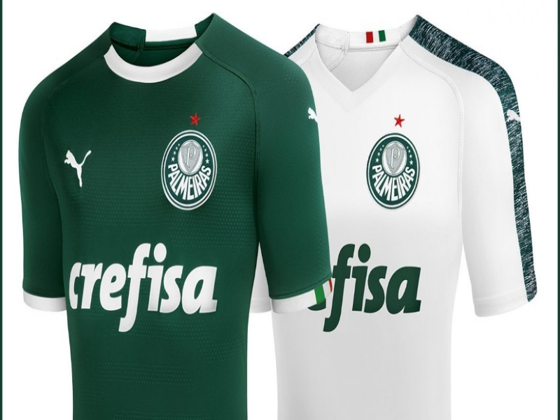 camisa do Palmeiras de 2019-2020 da Puma puzzle