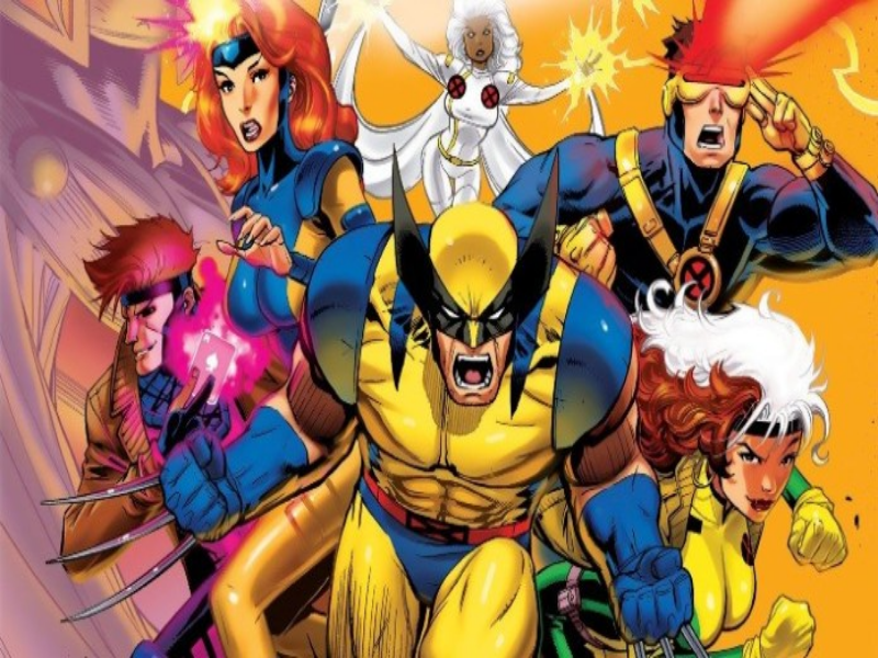 x-men decada de 90 puzzle