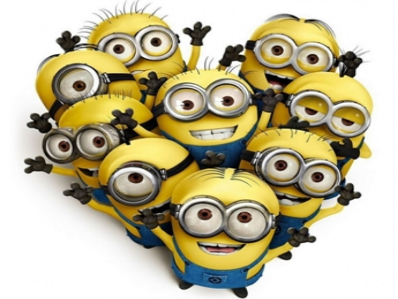 Puzzle de 9 minions do filme minions puzzle