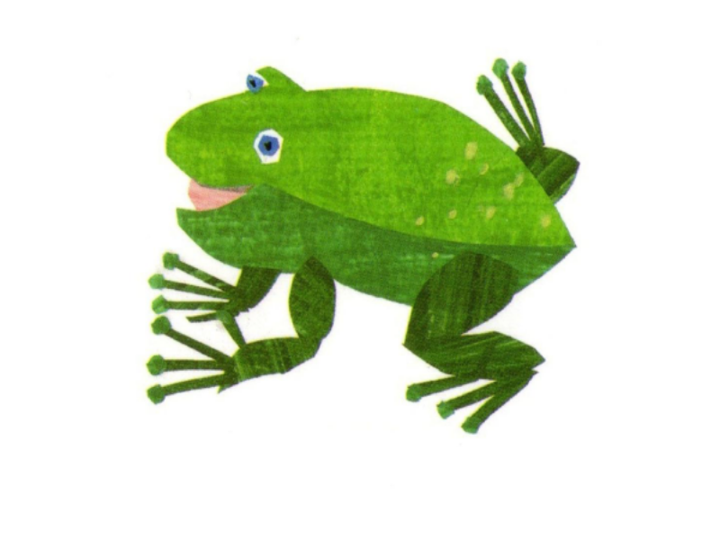 green frog puzzle