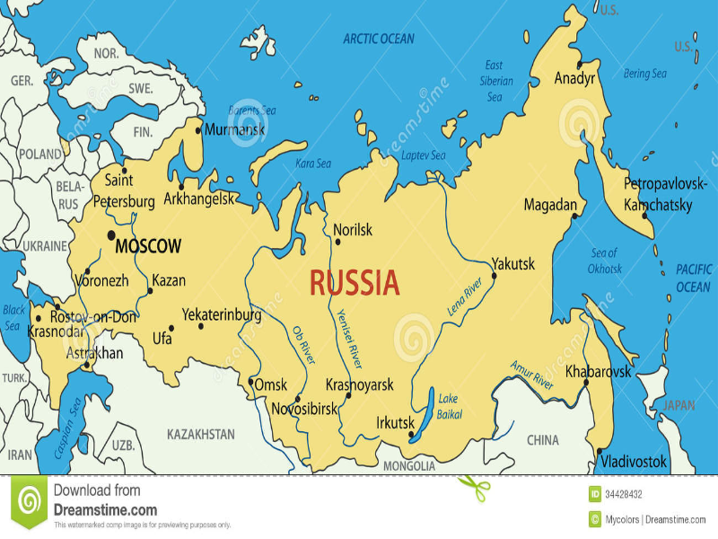 Mapa da Russia puzzle