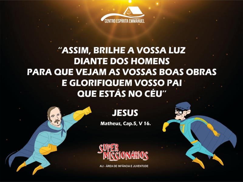 Super Missionário. Centro Espírita Emmanuel. puzzle