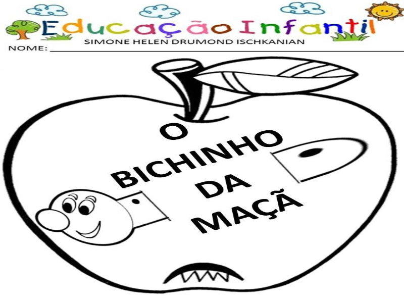 bichinho da maççã puzzle